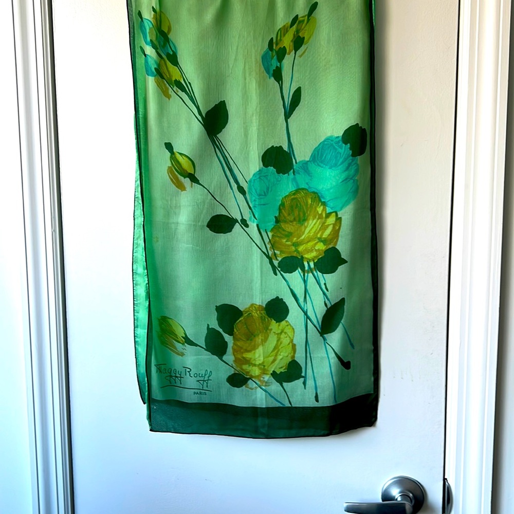 Laggy Rouff Paris silk scarf